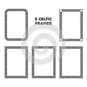 Round Celtic Frames