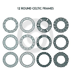 Round Celtic Frames