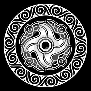 Round Celtic, Scandinavian Design, Celtic pattern