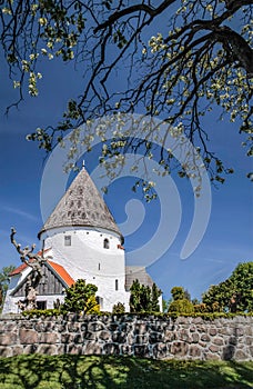 Round church St. Ols Kirke on Bornholm