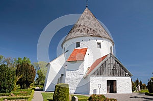 Round church st. Ols Kirke on Bornholm