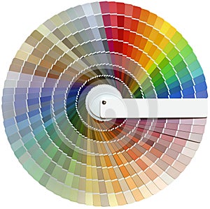 Round Color Tones Swatch Cutout