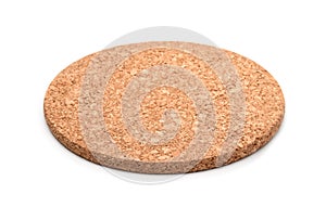 Round cork coaster