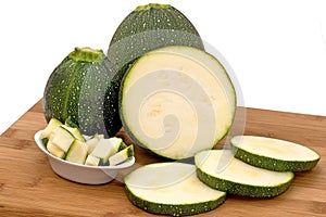 Round Courgettes