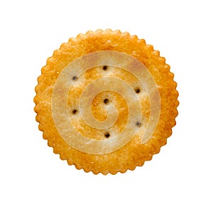 Round Cracker isolated