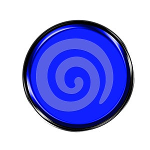 Beautiful 3d round shape glossy button set-5