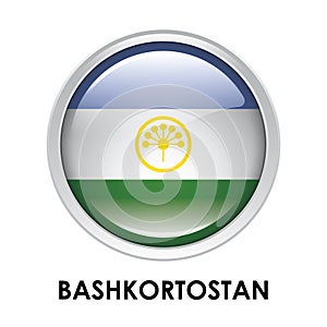 Round flag of Bashkortostan