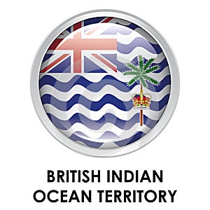Round flag of British Indian Ocean Territory