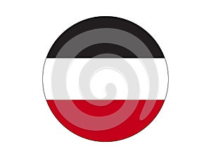 Round Flag of the German Empire