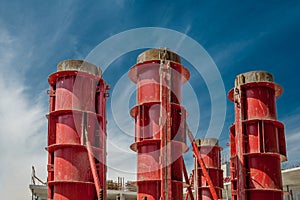 Round formwork columns