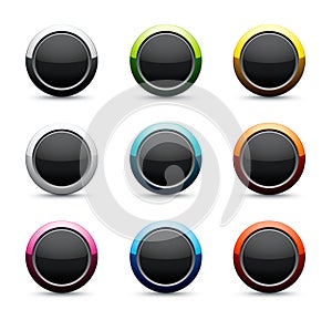 Round icon set