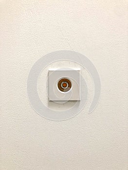 Round LED down light, lighting models top view