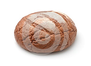 Round loaf of rye bread photo