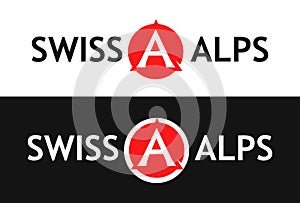 Round Logo of Swiss Alps