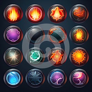 round magic sphere game ai generated