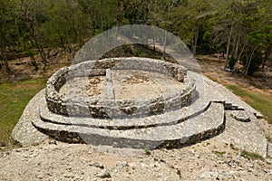 Round Mayan structure