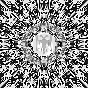 Double headed eagle - cdr format