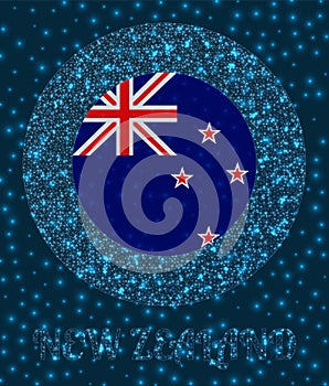 Round New Zealand badge.