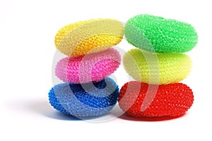 Round Nylon Scourers