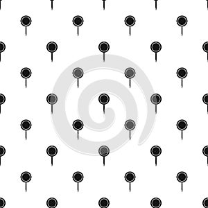 Round pin pattern seamless vector