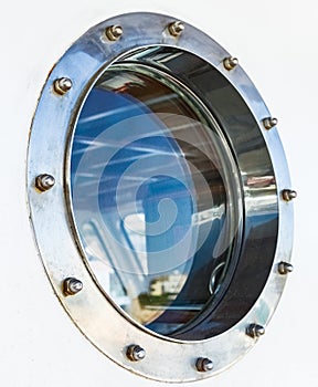 Round porthole ship