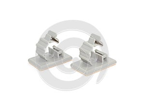 Round Releasable Cable Clamps