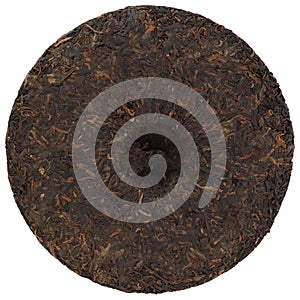 Round Ripe Black Shu Chinese Yunnan Puerh Tea