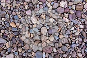 Round river rocks