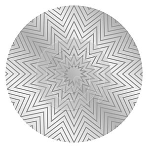 Round scratch layer with metal pattern texture template
