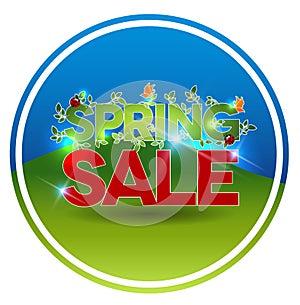 Round spring sale symbol