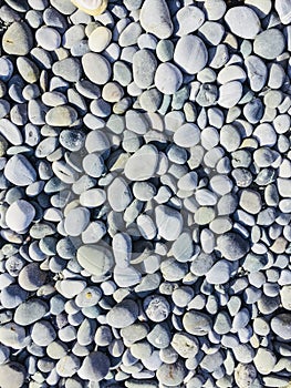 Round stone texture pattern background