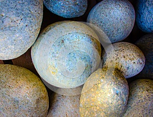 Round stones