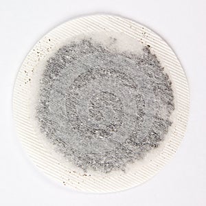 Round teabag
