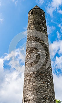 Round Tower in Glendalough, Ireland