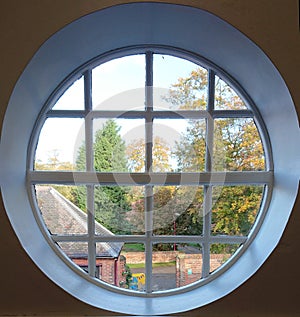 Through the round window