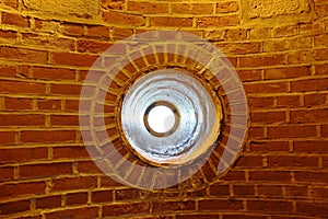 Round window at Barnegat Lighthouse