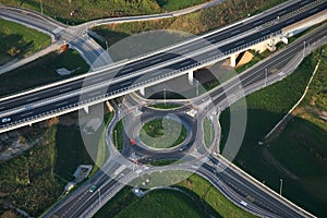 Roundabout from Air