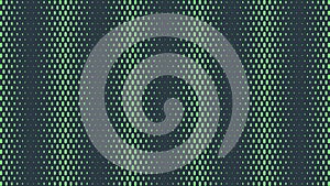 Rounded Dashes Halftone Pattern Vector Frequency Effect Turquoise Abstraction
