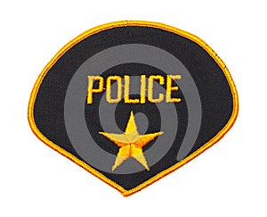 Rounded Police Patch