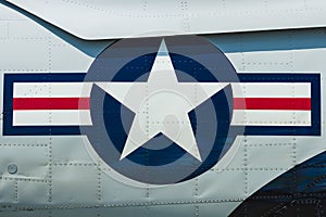 Roundel of the US Air Force photo