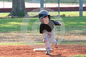 Rounding second base