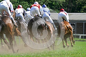 Rounding the turn