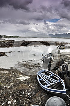 Roundstone harbour, County Galway