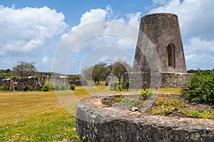 Roussel Trianon mill ruins, Marie Galante