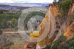 Roussillon, a french village in the Provence. Famous for the ochre cliffs