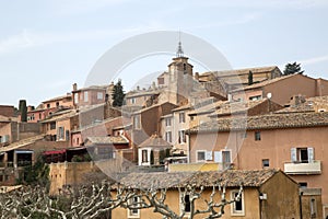 Roussillon Village in Provence; Luberon