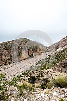 Route 13 to Iruya in Salta Province, Argentina