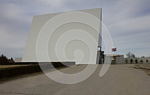 Route 66 Drive-In Theater Blank Screen