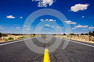 Route 66, the famous USA road, Arizona