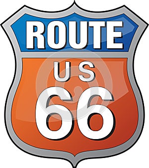 Route 66 logo